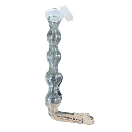 01 Bebedouro De Vidro Palito Pingo Luxo Para Pássaros Malha fina