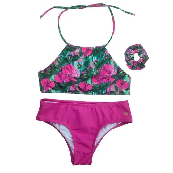Conjunto de Biquini Infantil Menina Grappin