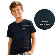 Camiseta Juvenil Aerodry Grappin Respirável Proteção Uv Meninos Não Precisa Passar