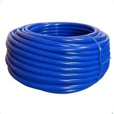 Mangueira Jardim Borracha Reforçada 20m Azul Anti Ressecamento