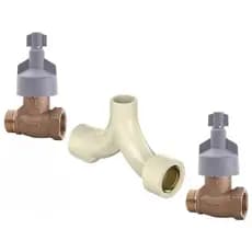 Misturador De Chuveiro Michu Cpvc E Registros De Pressão Original Deca Hydra Kit Completo Fácil