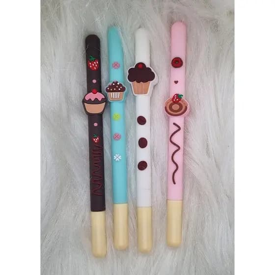 Caneta em gel comidinhas fofas