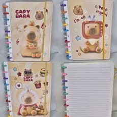 Caderno de disco (inteligente) Capivara fofa