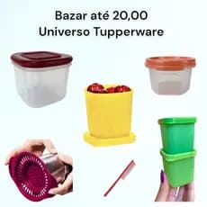 Tupperware Bazar ate 20,00 - Produtos Novos