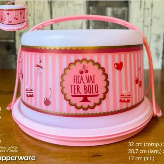 Porta bolo/pão Big Cake  - Tupperware