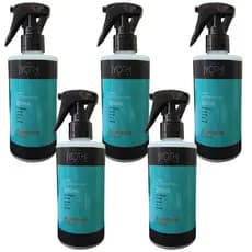 Kit 5 Spray Protetor Térmico Capilar Uso Obrigatório Reconstrutor Capilar Profissional Antifrizz