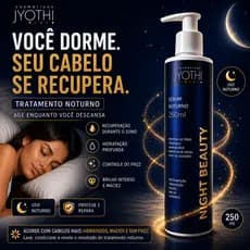 Sérum Capilar Tratamento Noturno Hidratação Nutrição Profunda Night Beauty Restaura Fibra Capilar