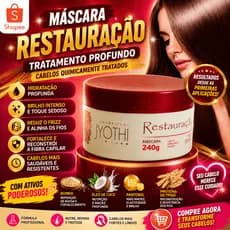 Máscara Tratamento Capilar  Hidratação Nutrição Intensiva Pós Química Progressiva Profissional 240g