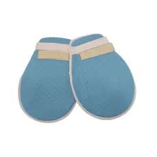 Par de Luvas De Contenção Para Idosos Acamados Com Velcro