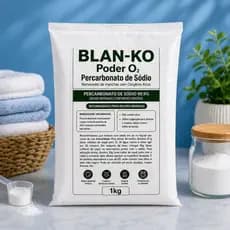 Percarbonato de Sódio 1kg – Tira Manchas Natural e Branqueador de Roupas 1Kg|2Kg