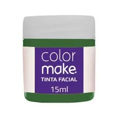 Tinta Facial Líquida 15ml Verde Colormake