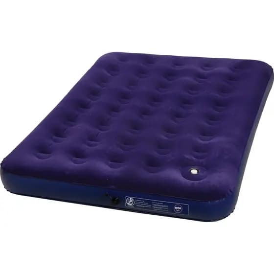 Colchão de Ar Inflável Resistente Camping Piscina Casal Aveludado Mor Multiuso Com Inflador Embutido