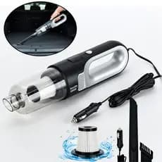 Aspirador de Pó Automotivo Carro Clean.On 180w 12v Escova Bico Tubo Prolongador Cabo De 4 Metros - Seed.On