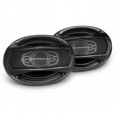 Kit Alto-Falantes 6x9 Polegadas som automotivo premium M69PRO 320W Triaxial - JR8