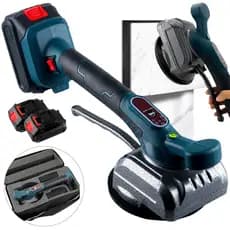 Maquina De Assentar Piso Elétrica Recarregável Com 2 Baterias 48v Linha Premium