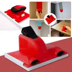 Suporte De Pintura Pad Para Recorte Rodapé Com Pegada Ergonômica Acabamento De Cantos De Parede Top