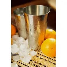 Coqueteleira Boston Inox Profissional Capacidade 820ml Shaker Drinks Bartender Resistente Ótimo Acabamento