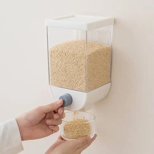 Dispenser Organizador Suspenso Multiuso Capacidade 1000ml Economia Espaço Praticidade Banheiro Cozinha