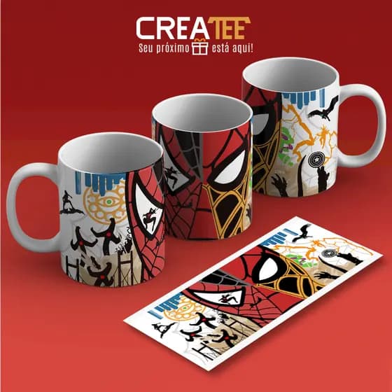 Caneca & Xícara - Homem-Aranha - Filme MCU