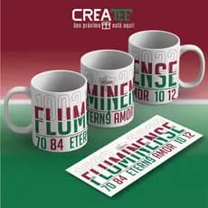 Caneca & Xícara - Fluminense 120 Anos - Futebol