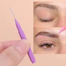 Escovinhas  Helen Color, Brow lamination Escova de Arame para Cílios e Sobrancelhas
