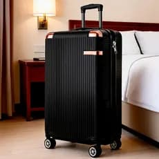 Mala de Viagem ABS 10kg Bordo Rígida Leve Rodinha 360 Expansível Antifurto Resistente Bagagem de Mão