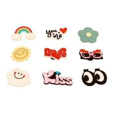Kit Pins Pin para Bolsa de Borracha  3 Unidades aleatorias