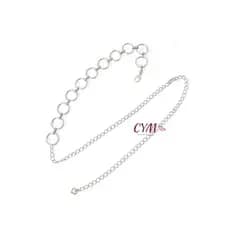 cinto de corrente argola feminino cintura de oco simples e versátil da moda tendência