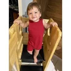macacão bebê super fresco minimalista abertura entre pernas e nos ombros