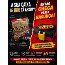 Caixa para UNO Personalizavel com Nome