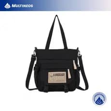 Bolsa Sacola Feminina Masculino Grande De Ombro Nylon Reforçado Acompanha 2 Alças Fashion Multineos