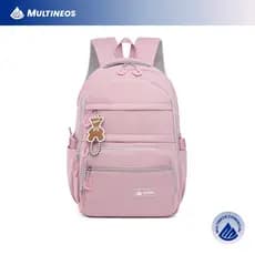 Mochila Feminina Masculino Com Chaveiro Casual Impermeável De Nylon De Alta Qualidade Multineos