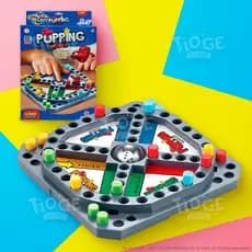 Jogo de Estratégia Popping Movers Tabuleiro Divertido com Dado Pop-Up Brinquedo Divertido para Crianças e Toda a Família