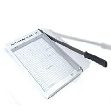 Guilhotina para cortar papel | Corta até 15 folhas 30cm - Excentrix corta várias folhas de uma vez