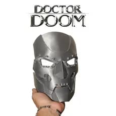 Máscara Doutor Destino Doctor Doom Impressão 3D com Suporte