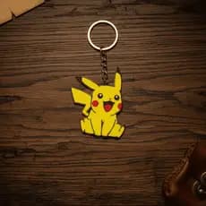 Chaveiro Pikachu Pokémon Impressão 3D Miniatura Colecionável Acessório Geek Mochila Decoração Presente Criativo