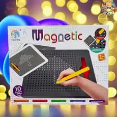 Lousa Magnética Bolinha De Ferro Brinquedo Educacional