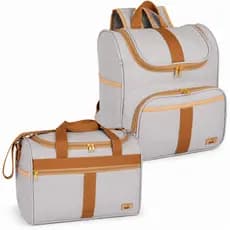 Bolsas Maternidade Kit 02 peças Bolsa G + Mochila Harmonia