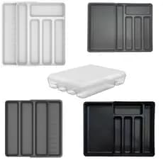 Organizador De Gaveta Extensível Porta Talheres Utensílios Cozinha Multiuso Logic OU