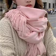 Cachecol  Feminino Lenço Pashmina Echarpe Masculino Unissex Para Frio Inverno