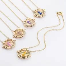 Colar Vira Tempo Hermione - Harry Potter várias cores