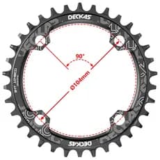 Coroa Deckas Narrow Wide Única Single Deckas Bcd 104