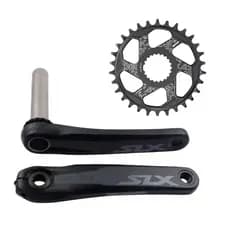 Pedivela Shimano Slx M7100 12v Coroa Única Deckas Preto
