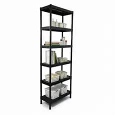 Estante Com 7 Prateleiras Multiuso Prateleira Modular Organizadora Plástico Reforçado Com Pezinhos