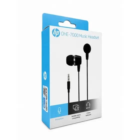 Fone de ouvido com microfone HP DHE-7000 Music Headset