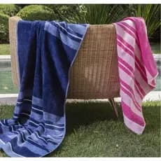 Toalha de Praia e Piscina Puglia Corttex  75 cm x 1,50m 390 gramas 100% Algodão