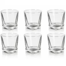 Jogo de 6 Copos de Whisky 310ml Clássico Importado Premium