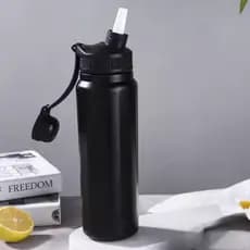 Garrafa Térmica 750ml Inox Isolamento Térmico Quente e Gelado Importado