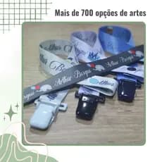 Kit Exclusivo: 3 Prendedores de Chupeta Personalizados – Estampas Únicas!