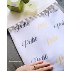 Manta Personalizada Com Nome